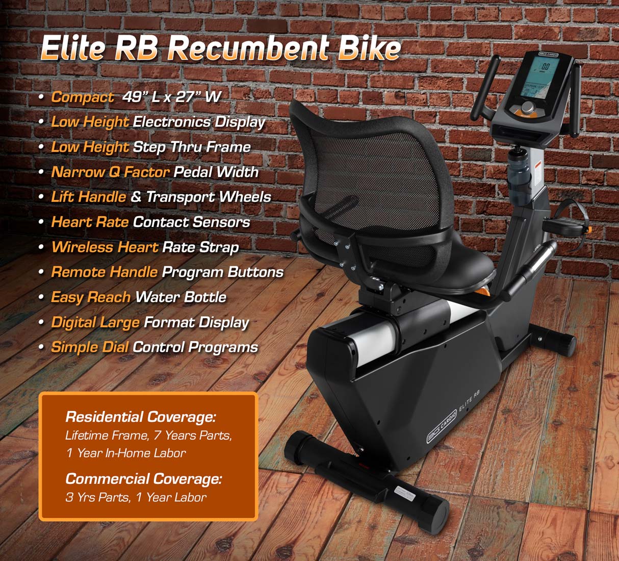 3G Cardio Elite RB Recumbent Bike 3G Cardio Elite RB Recumbent Bike