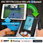 Elite-RB-X-bluetooth-console 3G Cardio Elite RB X Recumbent Bike